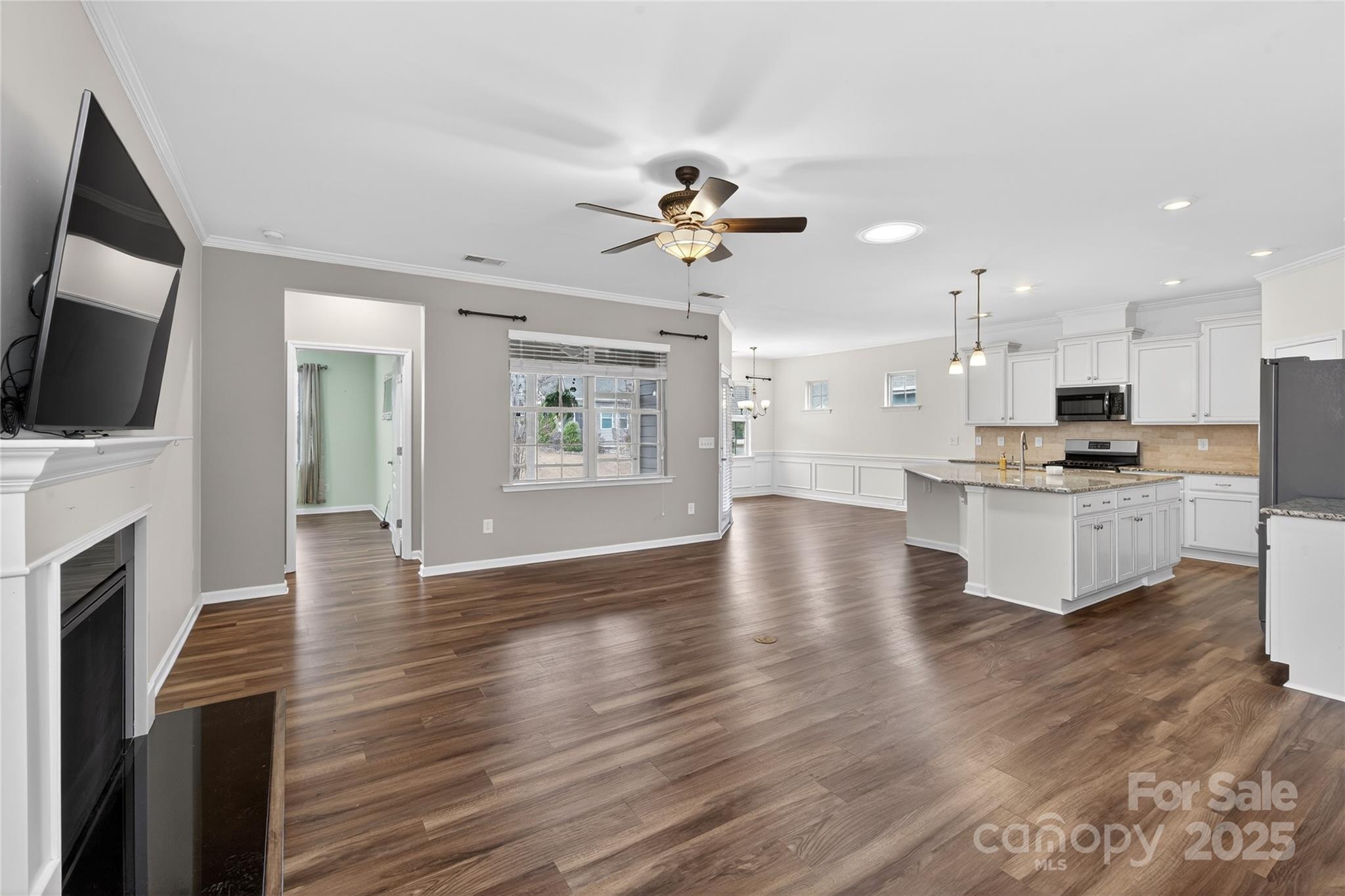 4057 Channel Islands Way Lancaster, SC 29720 - Photo 10 of 34 a view of kitchen with sink microwave and refrigerator