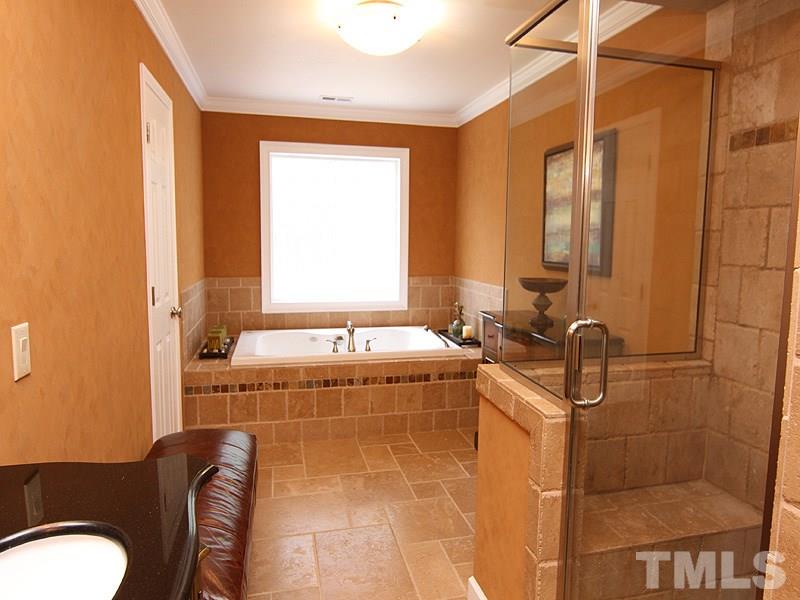 2712 Farnborough Road Raleigh, NC 27613 - Photo 11 of 25 view #2 of Master Bath with jacuzzi tub - Soak away the worries of the day!