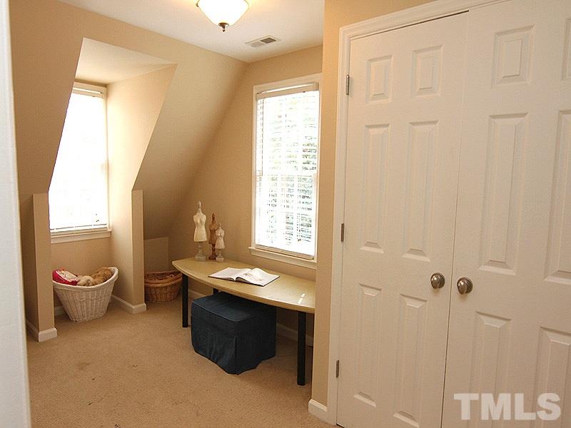 2712 Farnborough Road Raleigh, NC 27613 - Photo 14 of 25 Connected to Bedroom 2 - makes for great Craft room, Study, Media, Exercise, Playroom, or Meditation room.