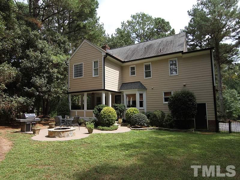 2712 Farnborough Road Raleigh, NC 27613 - Photo 23 of 25 Over half an acre private back in Prime North Raleigh location - fenced, private and flat.