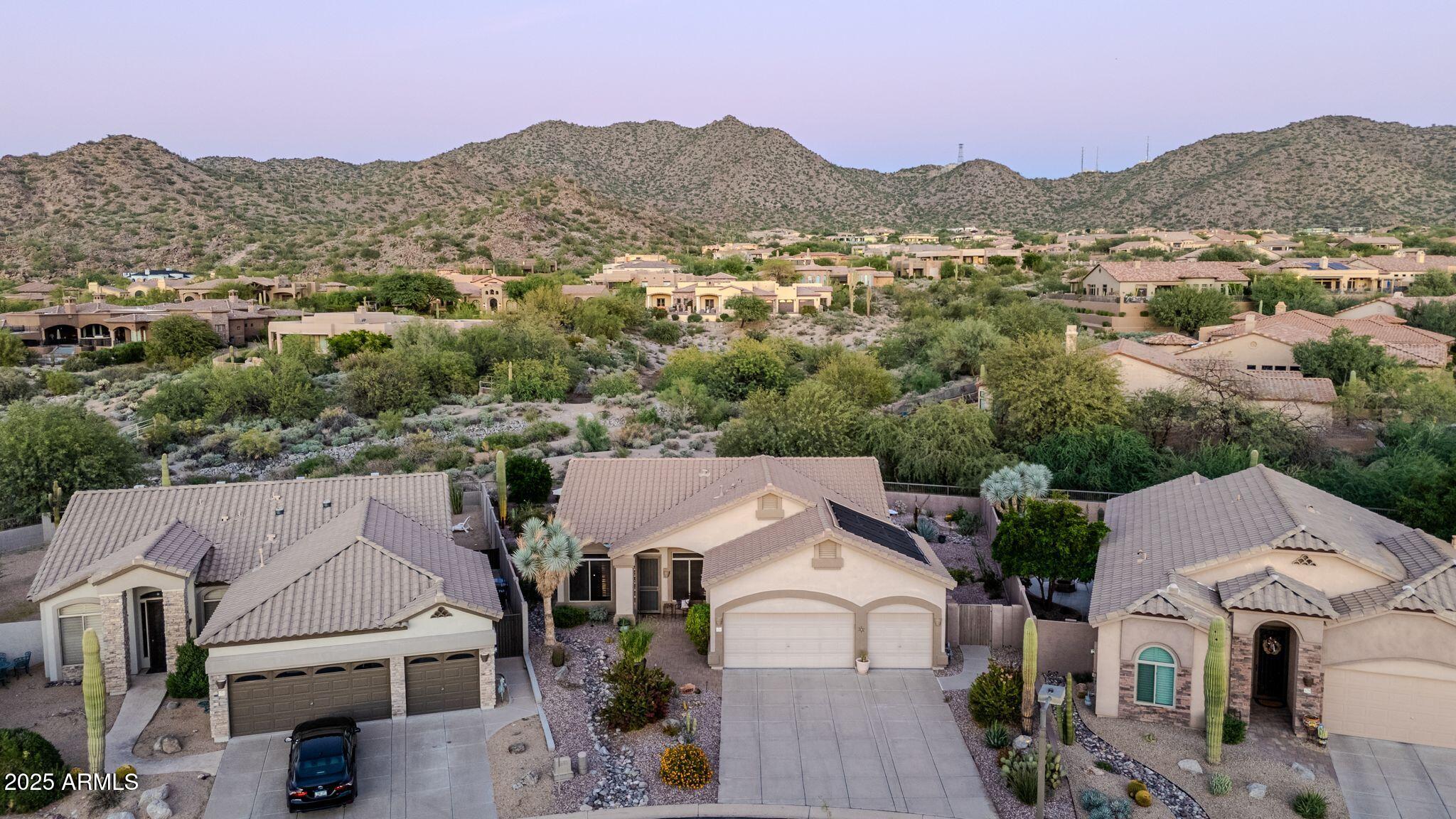 4265 North Starry Pass Mesa, AZ 85207 - Photo 27 of 40 4265 N Starry Pass DRONE TWILIGHT-15