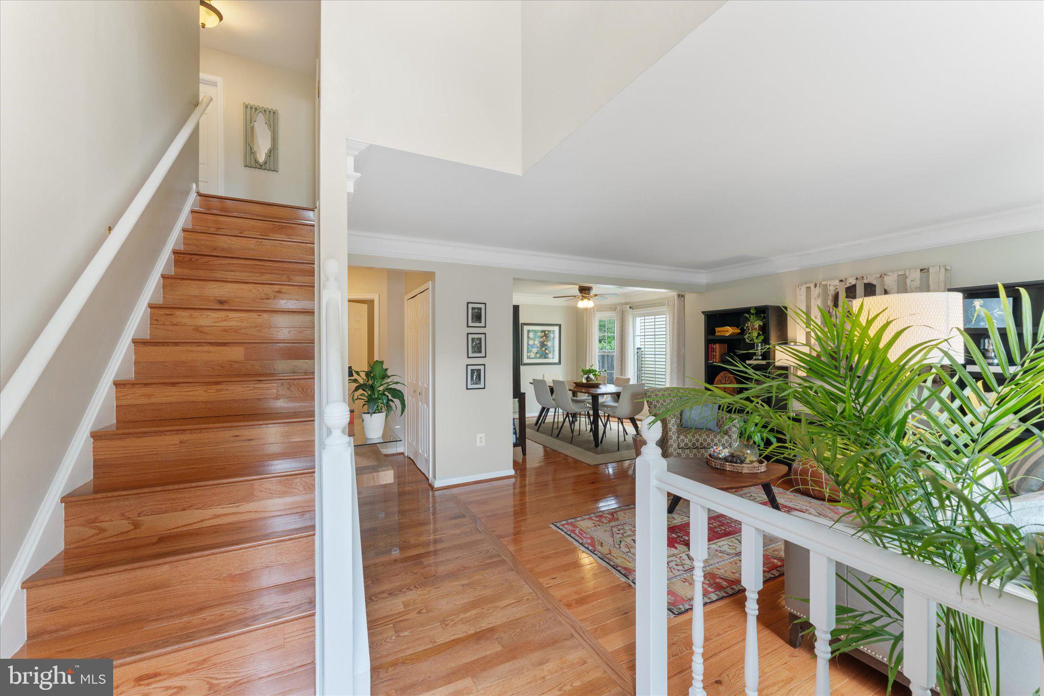 21047 Barcroft Way Sterling, VA 20164 - Photo 4 of 47 a view of an entryway with wooden floor