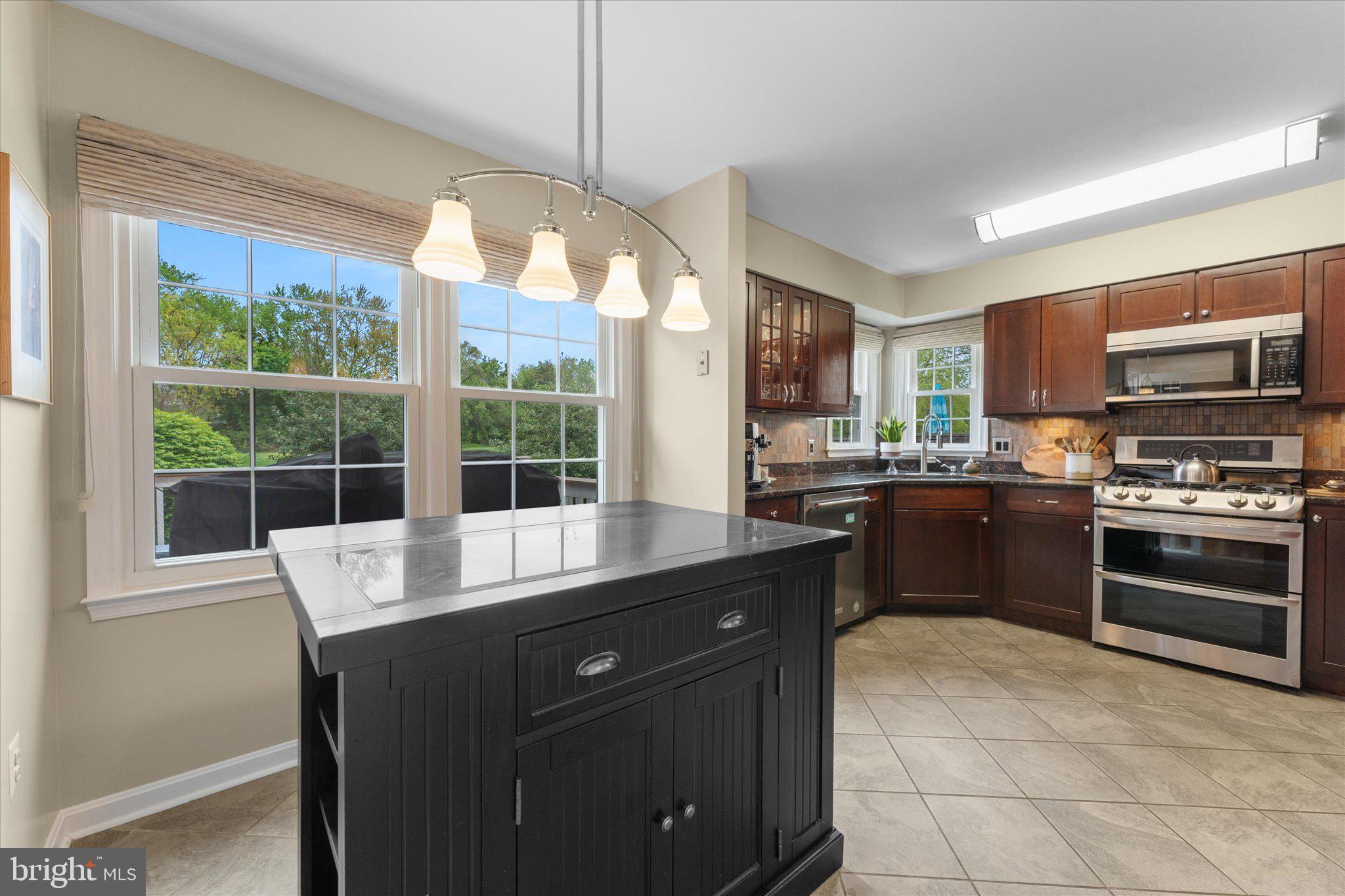 21047 Barcroft Way Sterling, VA 20164 - Photo 8 of 47 a kitchen with a sink stove and microwave