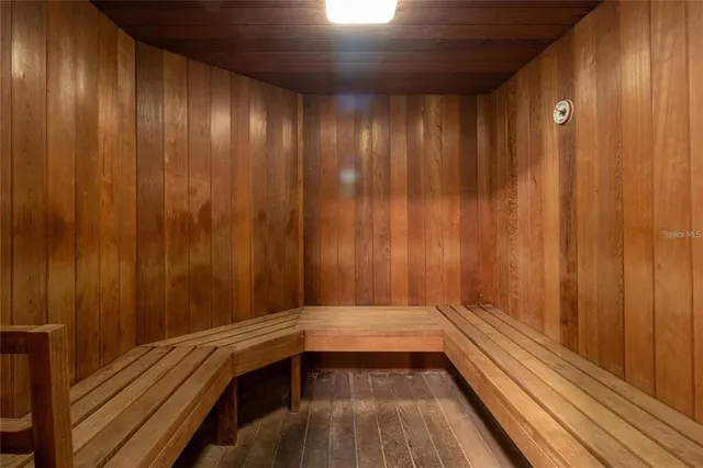 a view of a yard with entertaining space