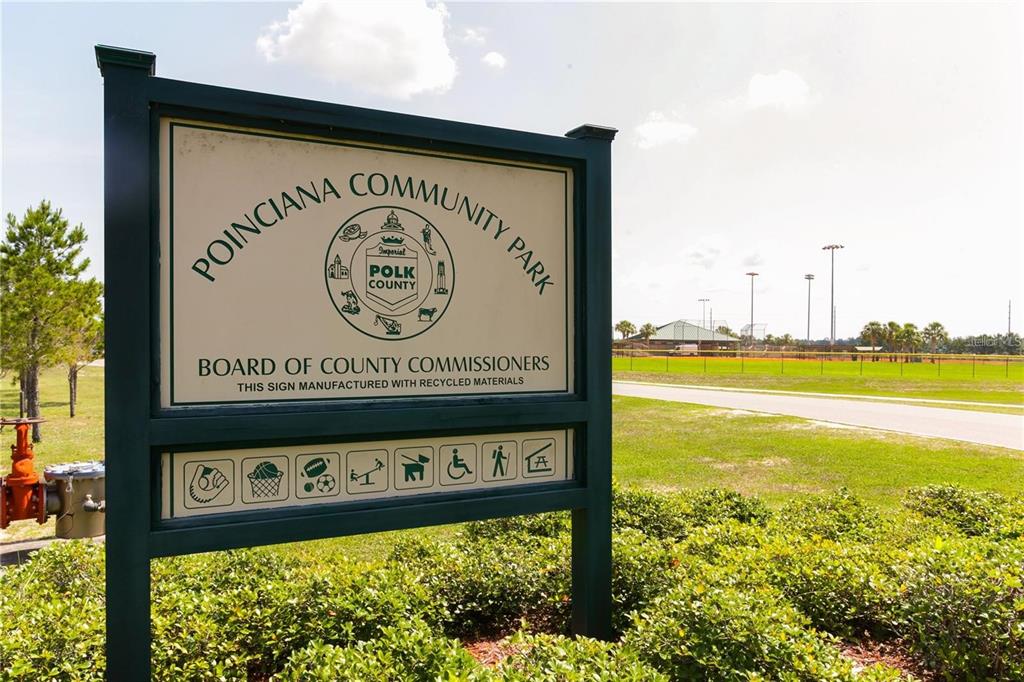 2159 Rio Grande Canyon Loop Poinciana, FL 34759 - Photo 11 of 25 a view of a sign board on the wall