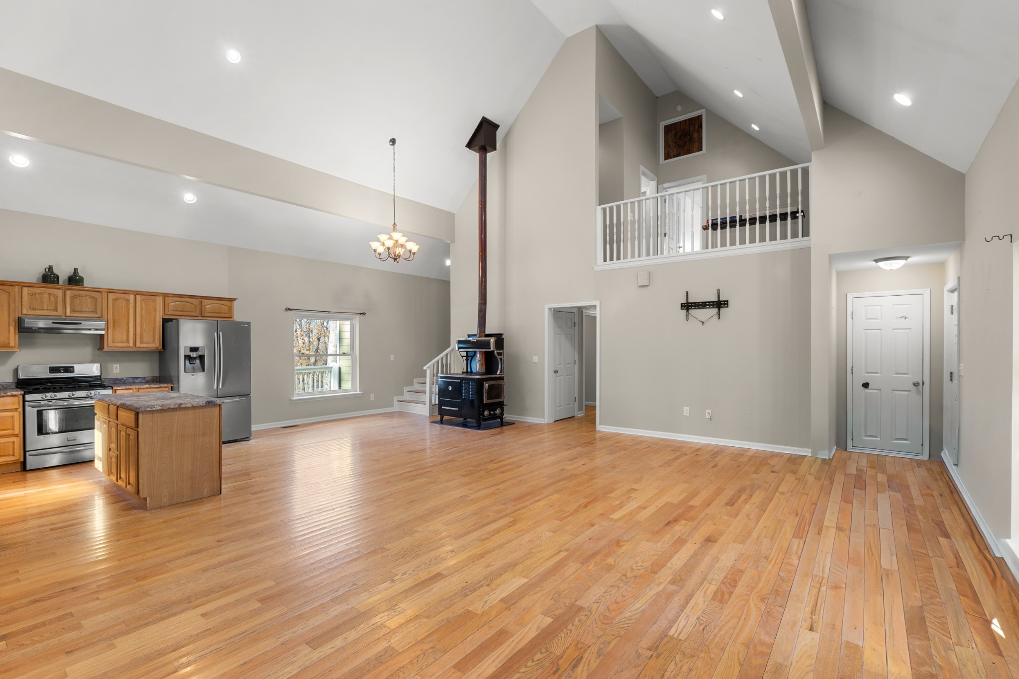 1148 Stoltz Road Centerville, TN 37033 - Photo 18 of 63 a view of an empty room with kitchen and window