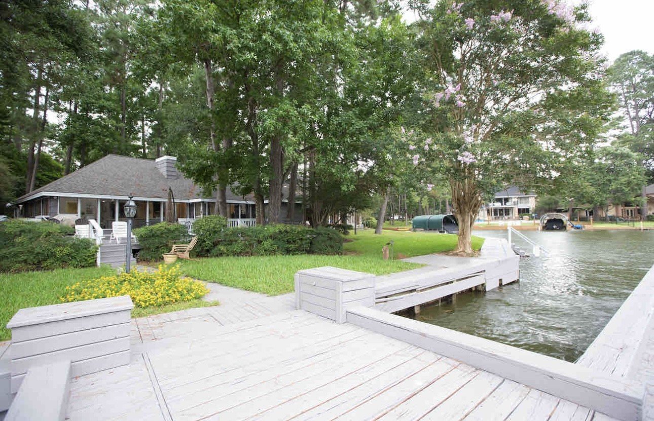 a view of a house with garden