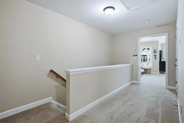 a view of empty room