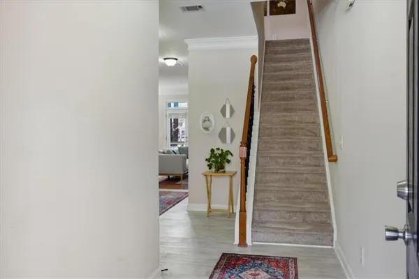 a view of an entryway