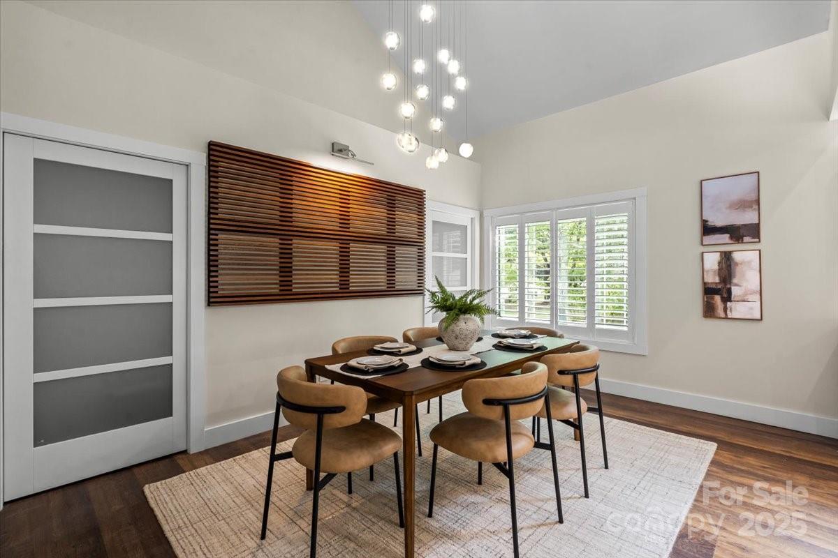 4308 Rounding Run Road Charlotte, NC 28277 - Photo 14 of 48 a dining room with furniture and window