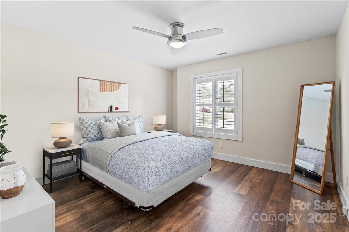 4308 Rounding Run Road Charlotte, NC 28277 - Photo 30 of 48 a bedroom with a bed and a window