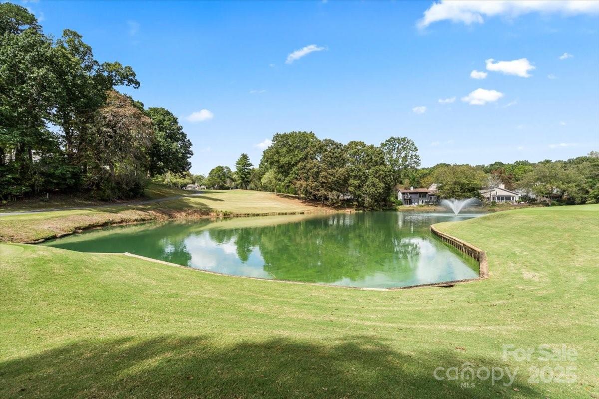 4308 Rounding Run Road Charlotte, NC 28277 - Photo 45 of 48 a view of a lake from a yard