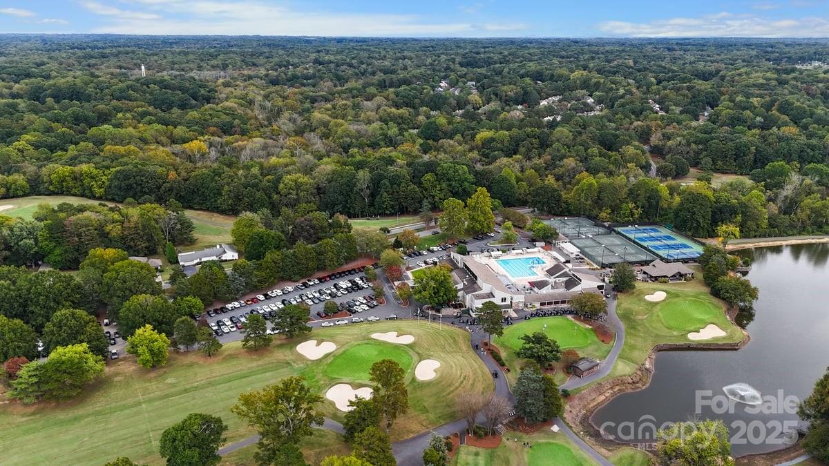 4308 Rounding Run Road Charlotte, NC 28277 - Photo 46 of 48 an aerial view of residential houses with outdoor space