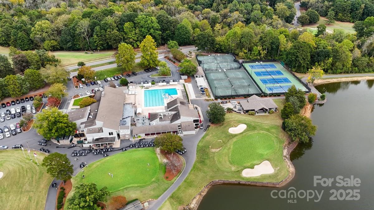 4308 Rounding Run Road Charlotte, NC 28277 - Photo 48 of 48 an aerial view of a swimming pool