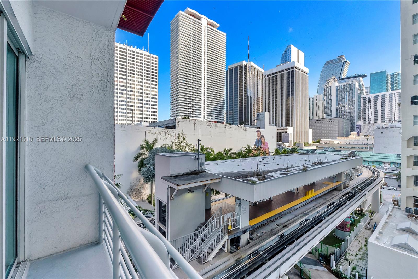 133 Northeast 2nd Avenue, Unit 508 Miami, FL 33132 - Photo 14 of 17 a view of a balcony with chairs