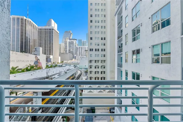 a front view of a building