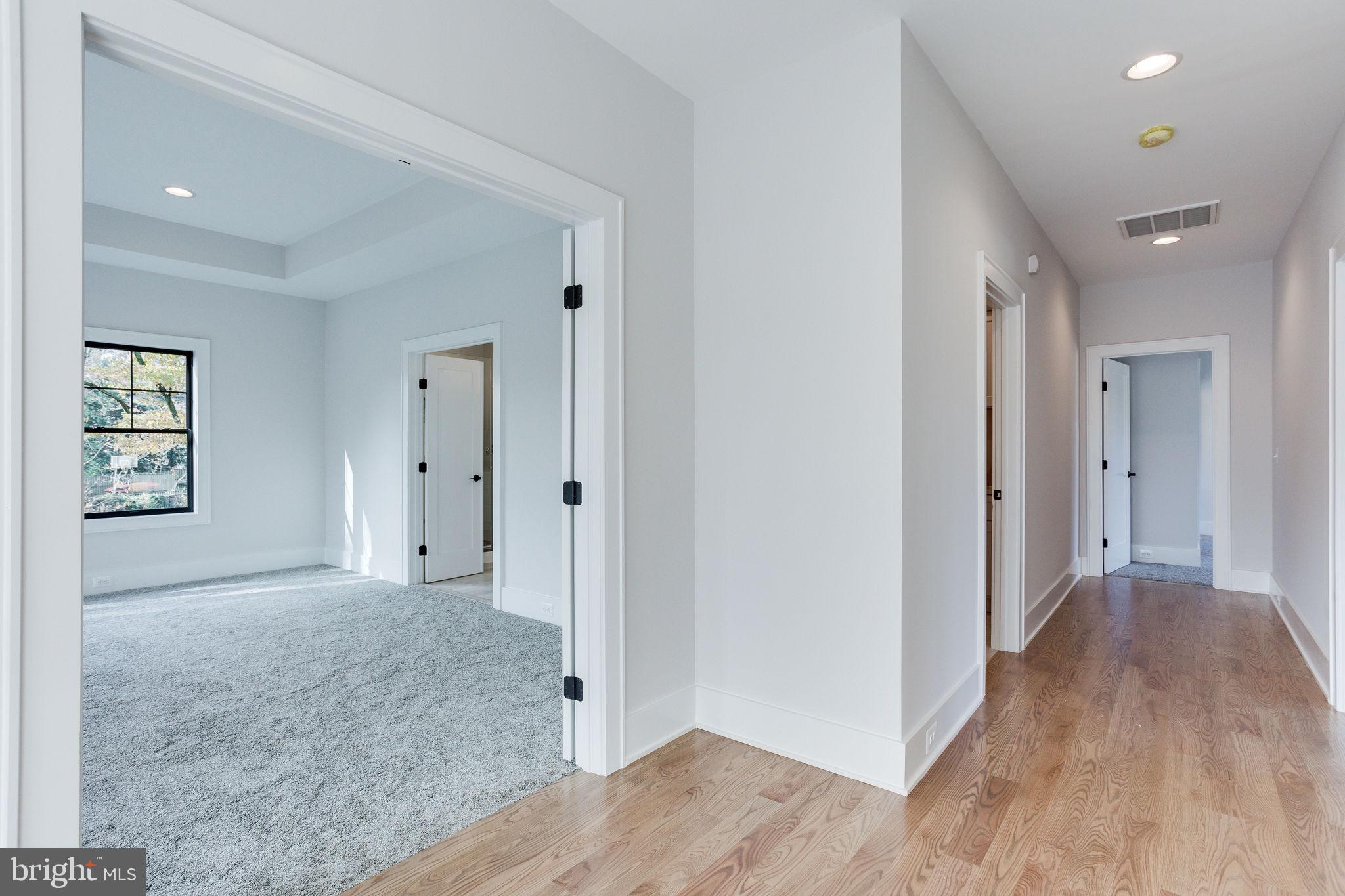303 Branch Road Southeast Vienna, VA 22180 - Photo 38 of 50 Upper-level Hallway with wood flooring