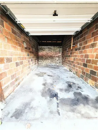 a view of empty room with windows