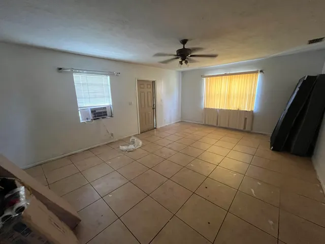 a bed room with a bed and a walk in closet