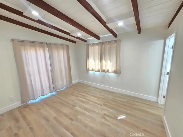 a view of empty room