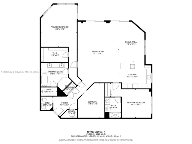 $1,390,000 | 17111 Biscayne Boulevard, Unit 602, North Miami Beach, FL 33160