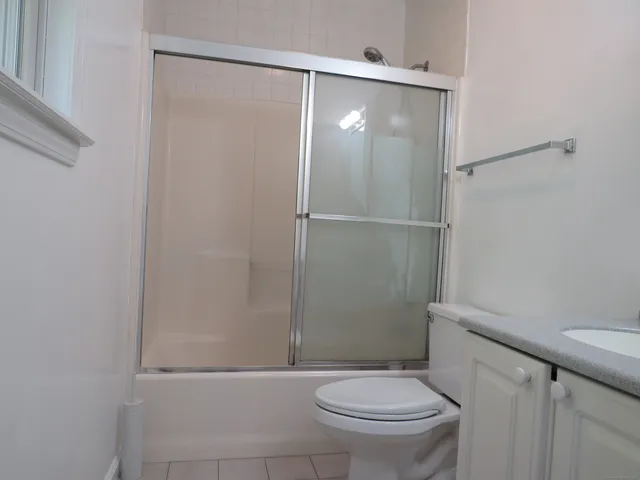 a view of a backyard with a garden