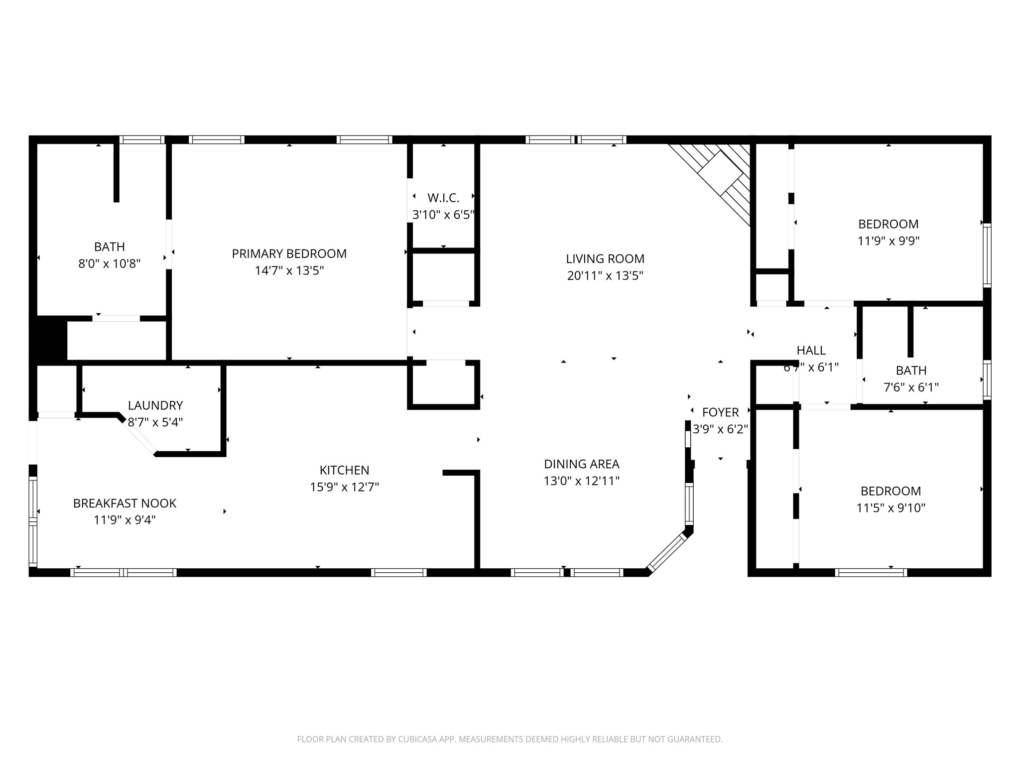 3614 College Street Damon, TX 77430 - Photo 15 of 15 a picture of a floor plan