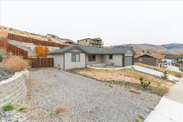 a house with a outdoor space