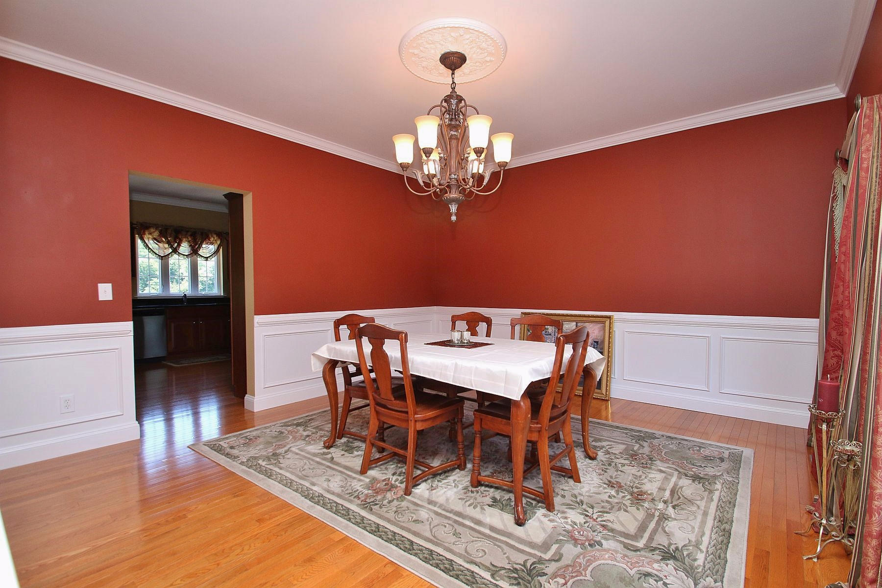 10 Old Point Road Moneta, VA 24121 - Photo 10 of 79 a dining room with furniture a chandelier and wooden floor