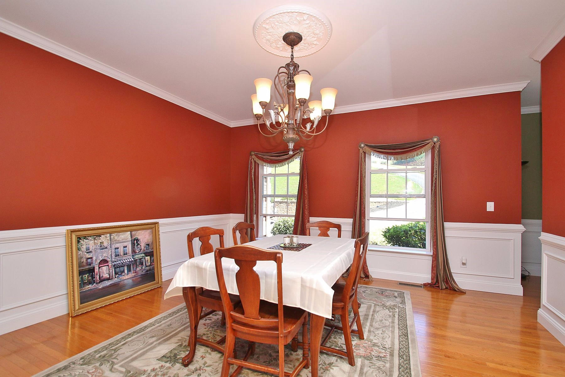 10 Old Point Road Moneta, VA 24121 - Photo 11 of 79 a view of a dining room with furniture and wooden floor