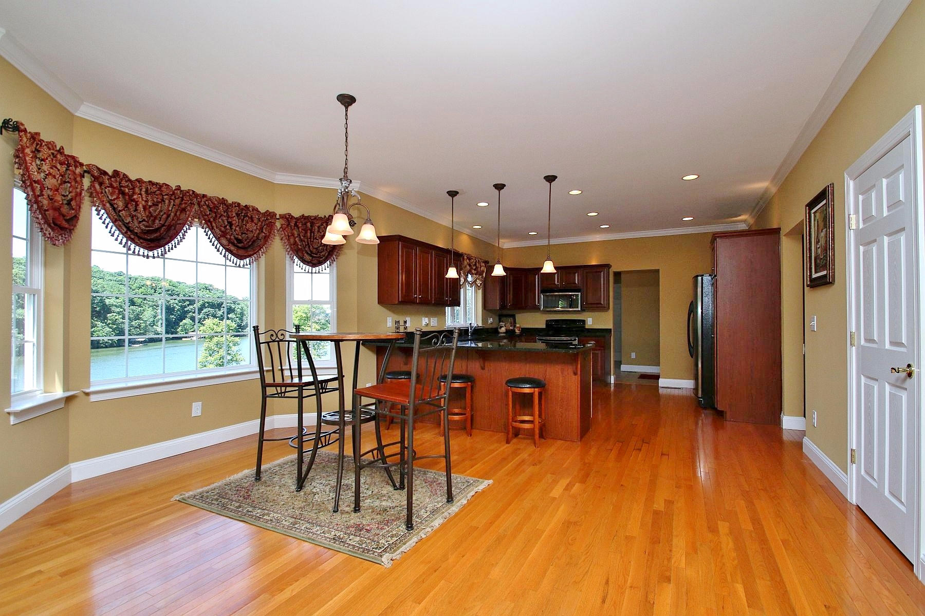 10 Old Point Road Moneta, VA 24121 - Photo 14 of 79 a very nice looking dining room with a large window
