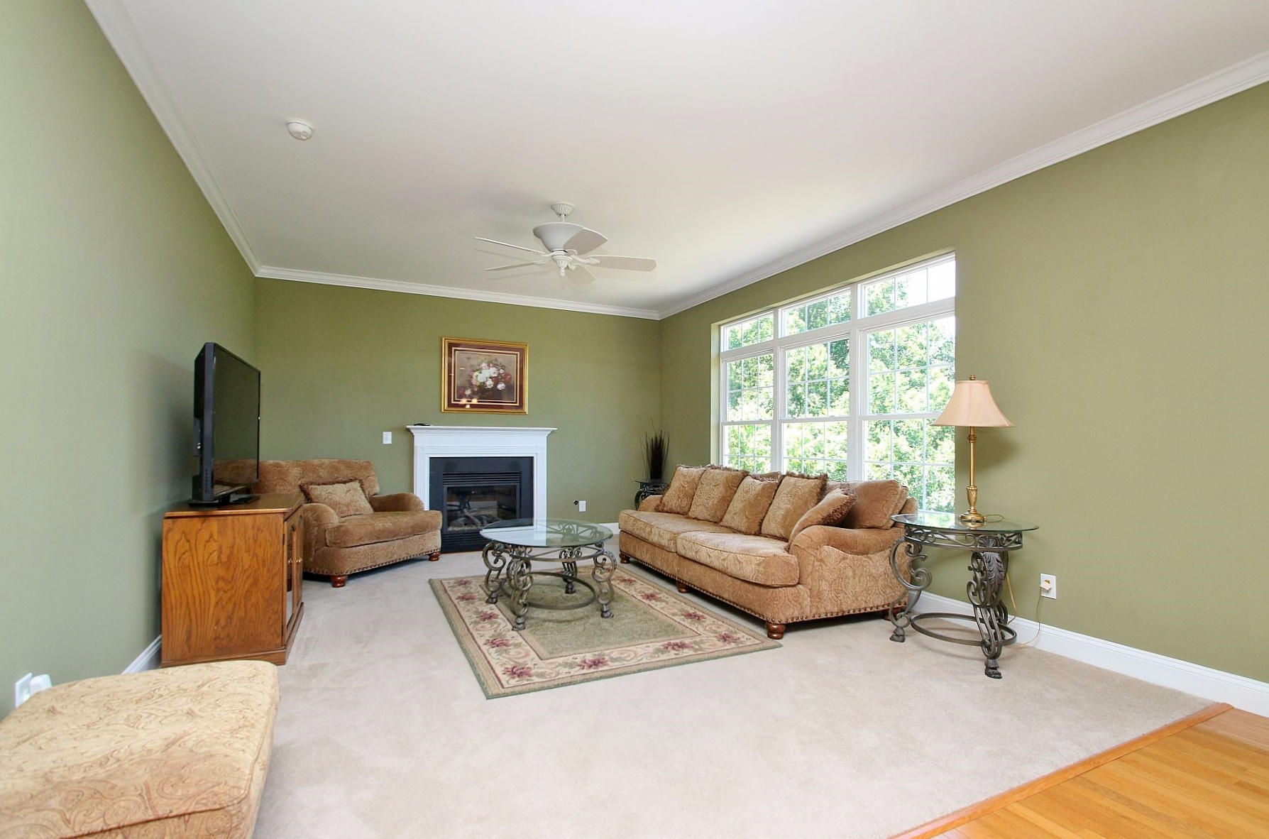 10 Old Point Road Moneta, VA 24121 - Photo 21 of 79 a living room with furniture window and a fireplace