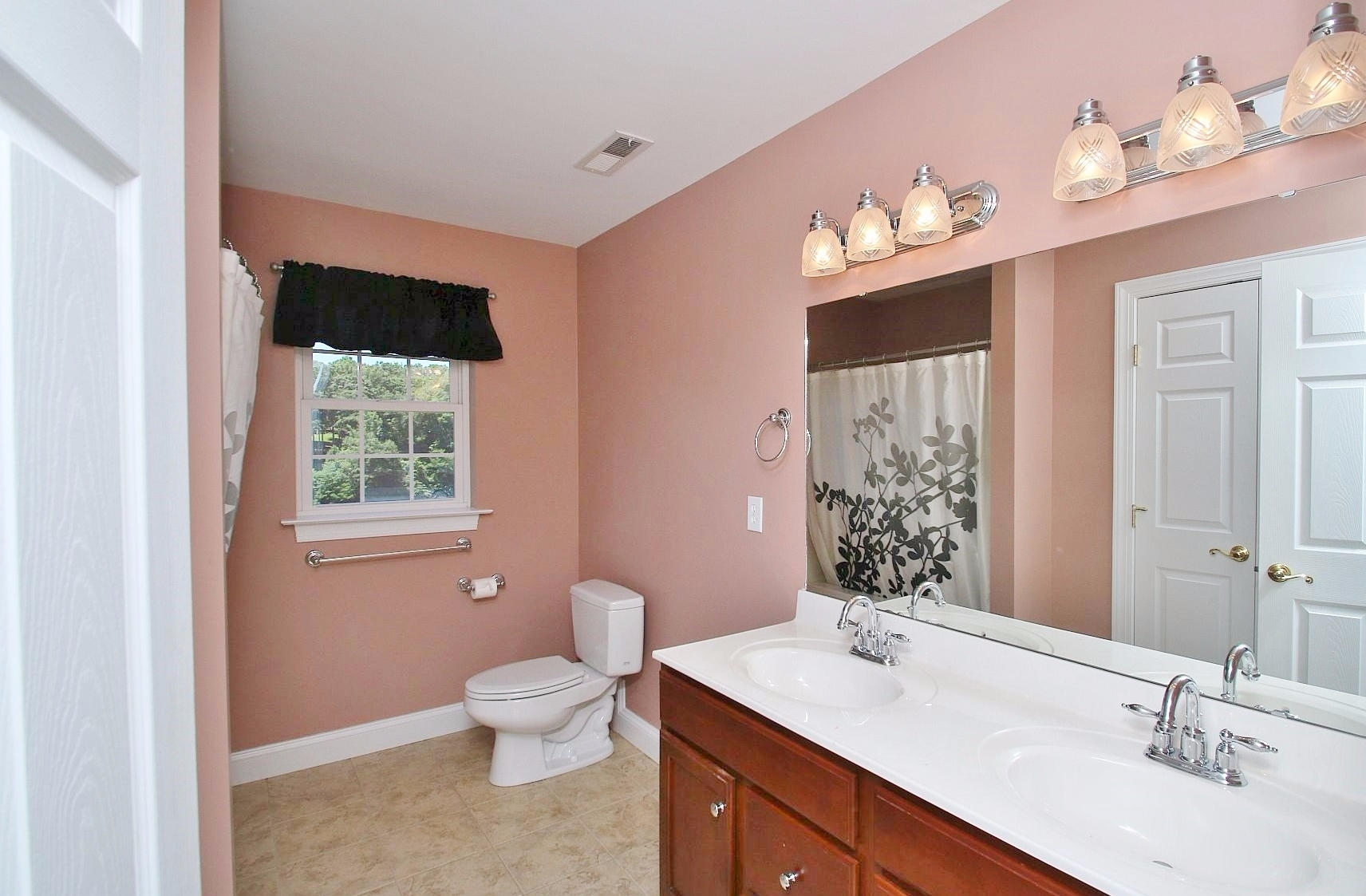 10 Old Point Road Moneta, VA 24121 - Photo 45 of 79 a bathroom with a sink a toilet and a mirror