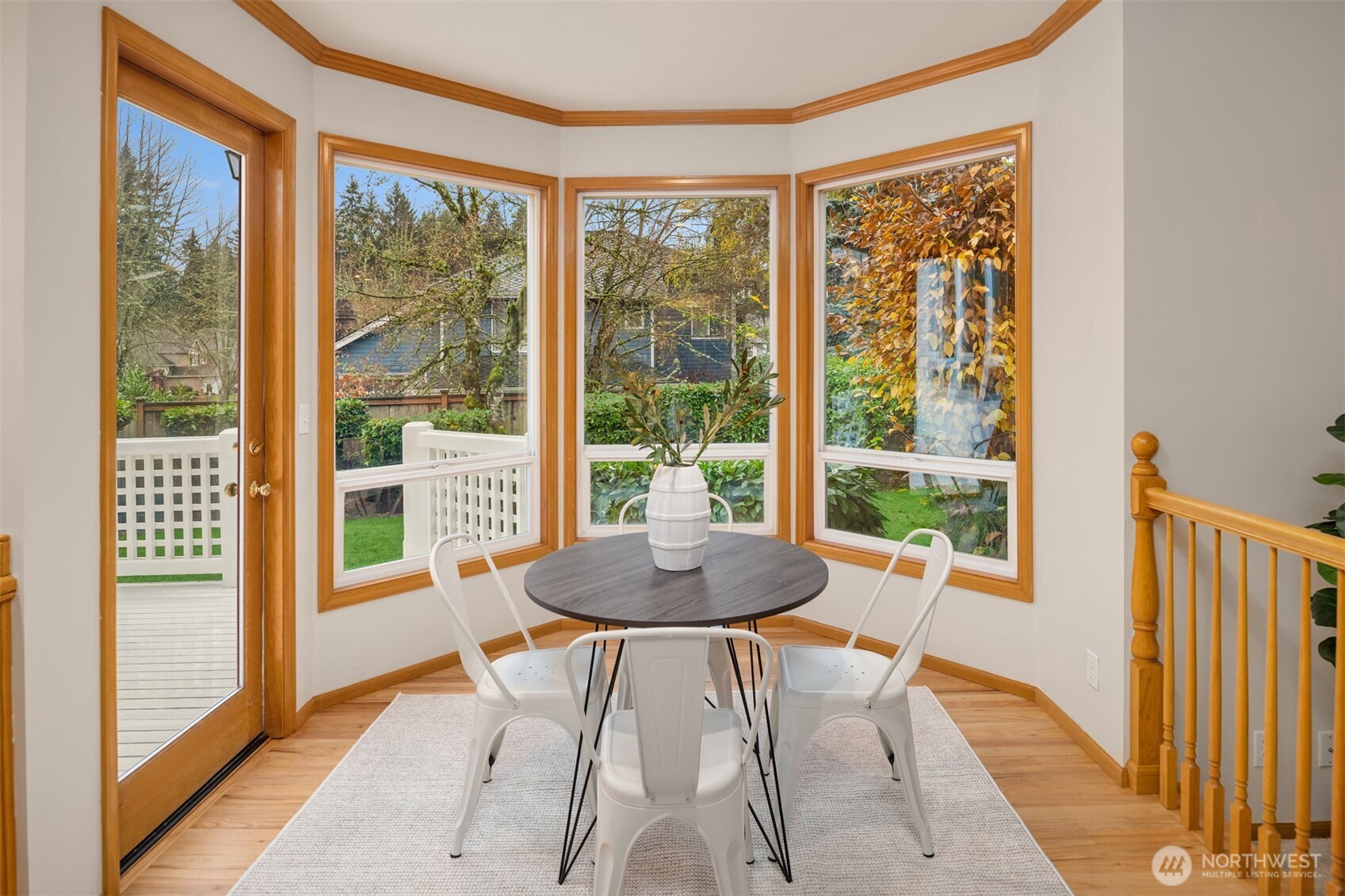 3014 213th Street Southeast Bothell, WA 98021 - Photo 13 of 33 a dining room with furniture and wooden floor