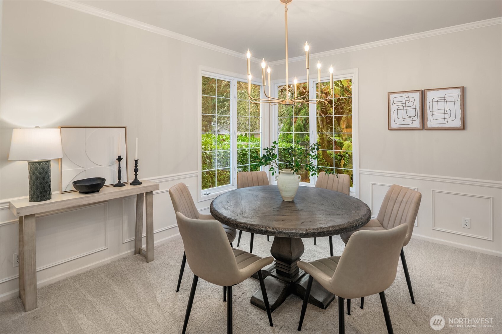 3014 213th Street Southeast Bothell, WA 98021 - Photo 15 of 33 a view of a dining room with furniture window and outside view