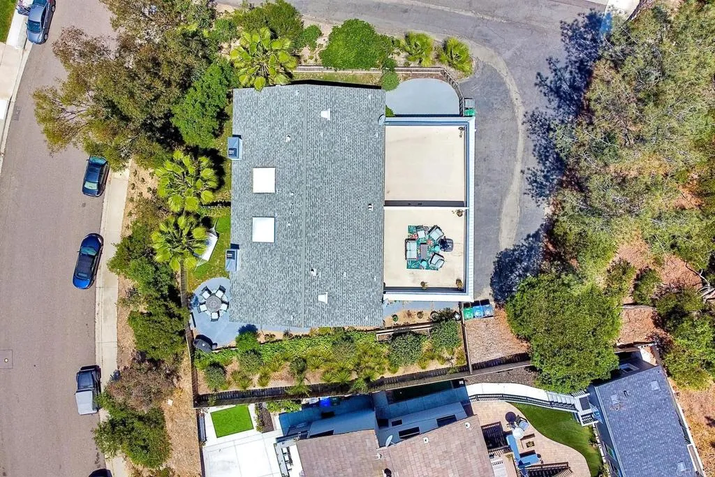 2425 Torrejon Place Carlsbad, CA 92009 - Photo 50 of 61 an aerial view of a house with a yard basket ball court and outdoor seating
