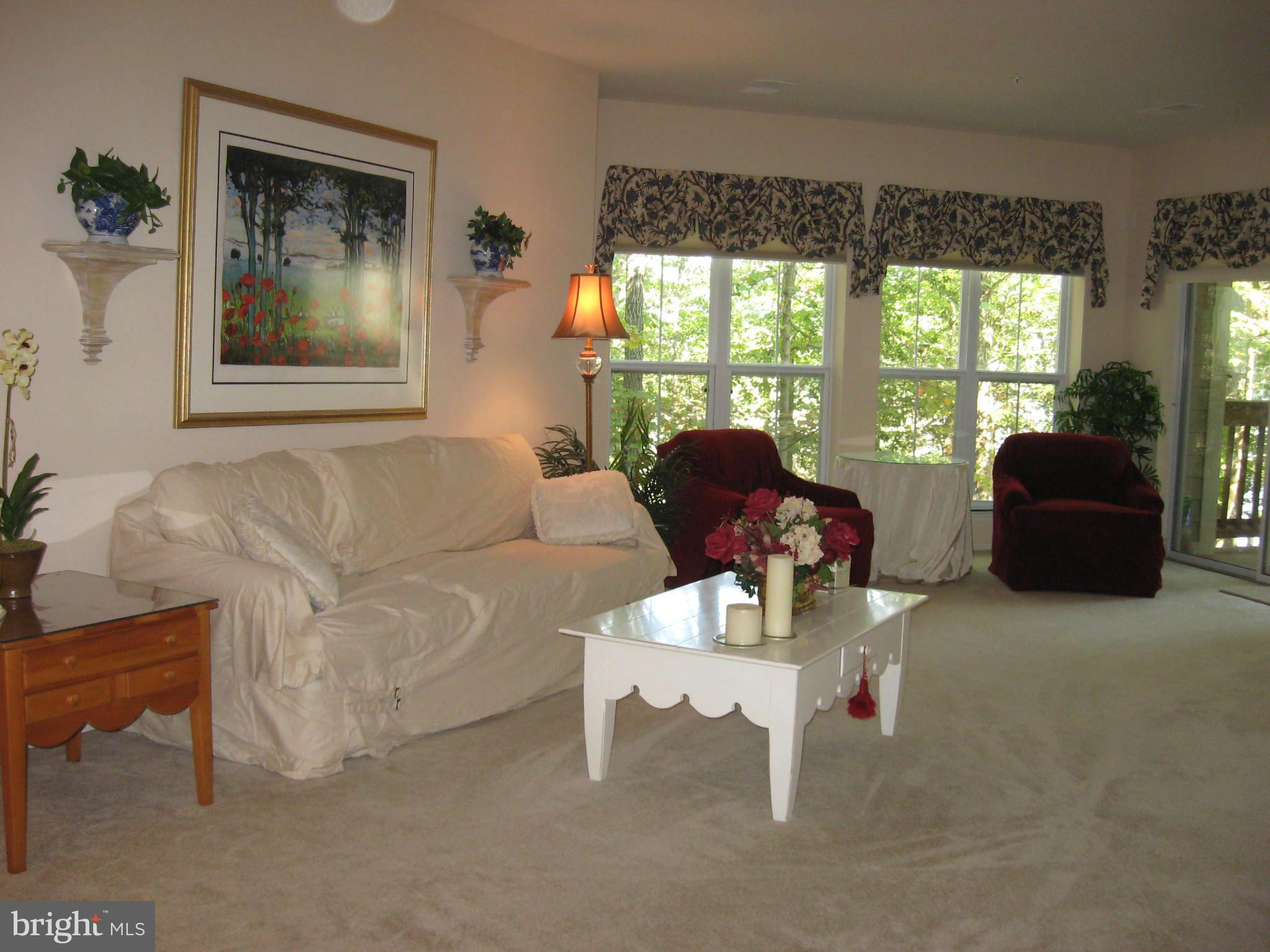 802 Runabout Loop Solomons, MD 20688 - Photo 4 of 28 Spacious Living Room with Waterside Deck