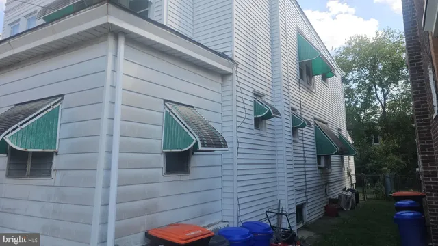 a view of a house with a window