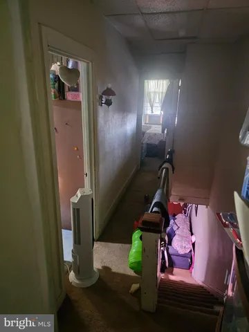 a view of a entryway of the house