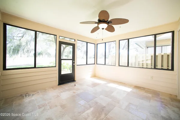 a view of empty room