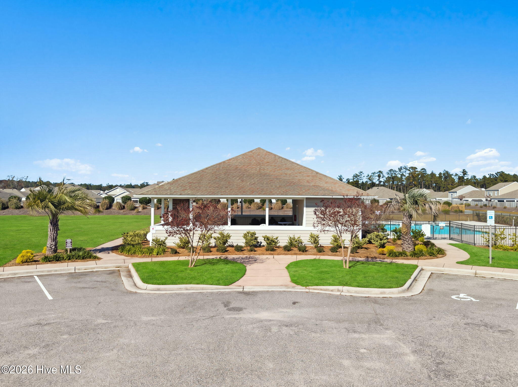 815 Buckeye Road Northeast, Unit 2176 Leland, NC 28451 - Photo 50 of 51 Open Air Eating Area and Bathrooms
