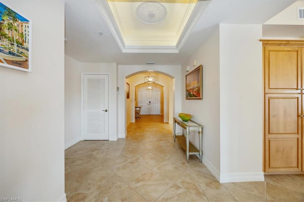 451 Bayfront Place, Unit 5207 Naples, FL 34102 - Photo 2 of 35 a view of hallway with livingroom