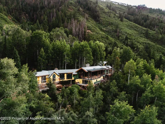 a view of a bench in a garden