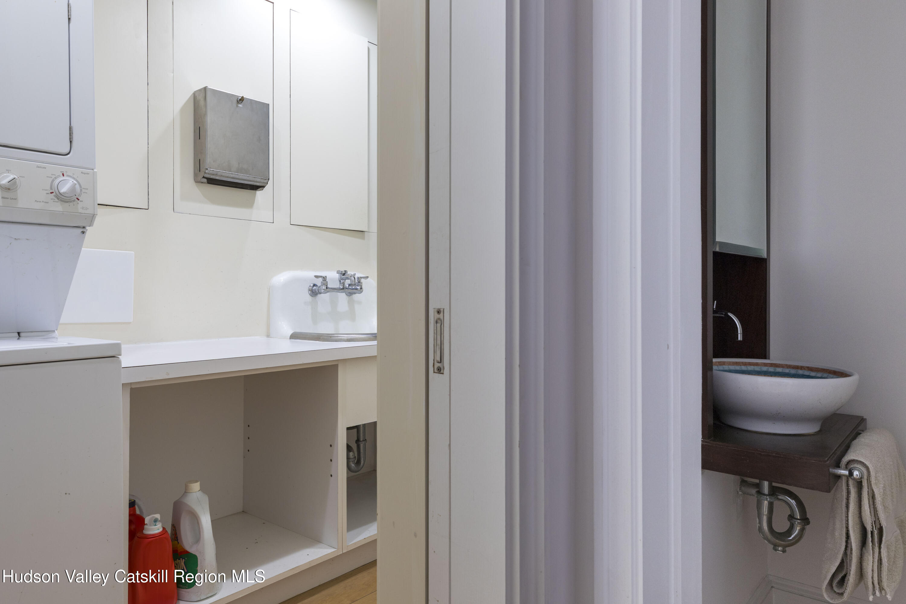 12 Jacob Strasse Road Windham, NY 12496 - Photo 43 of 54 a bathroom with a sink and a mirror