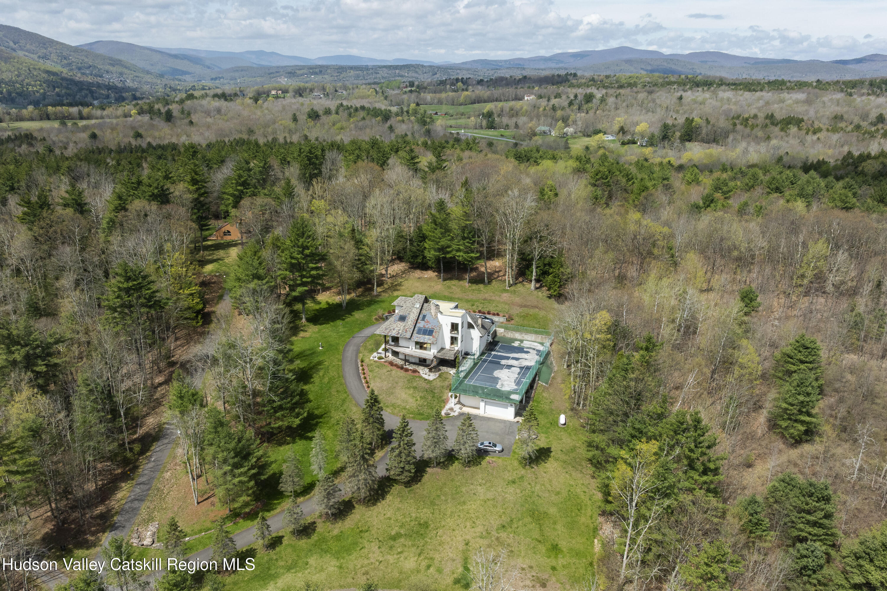 12 Jacob Strasse Road Windham, NY 12496 - Photo 53 of 54 an aerial view of a house with a yard