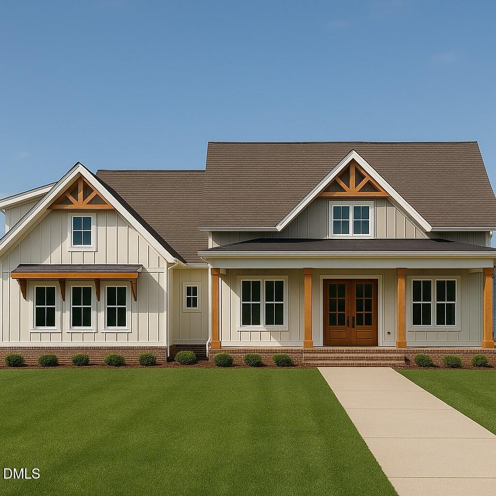 8 Trey Point Dr Spring Spring Hope, NC 27882 - Photo 24 of 31 front view of a house with a yard