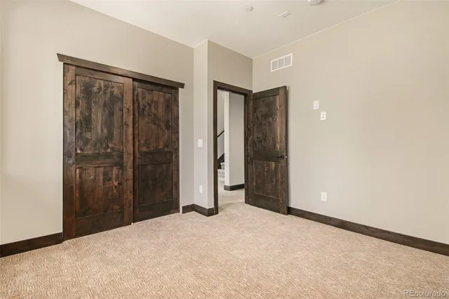 a view of empty room