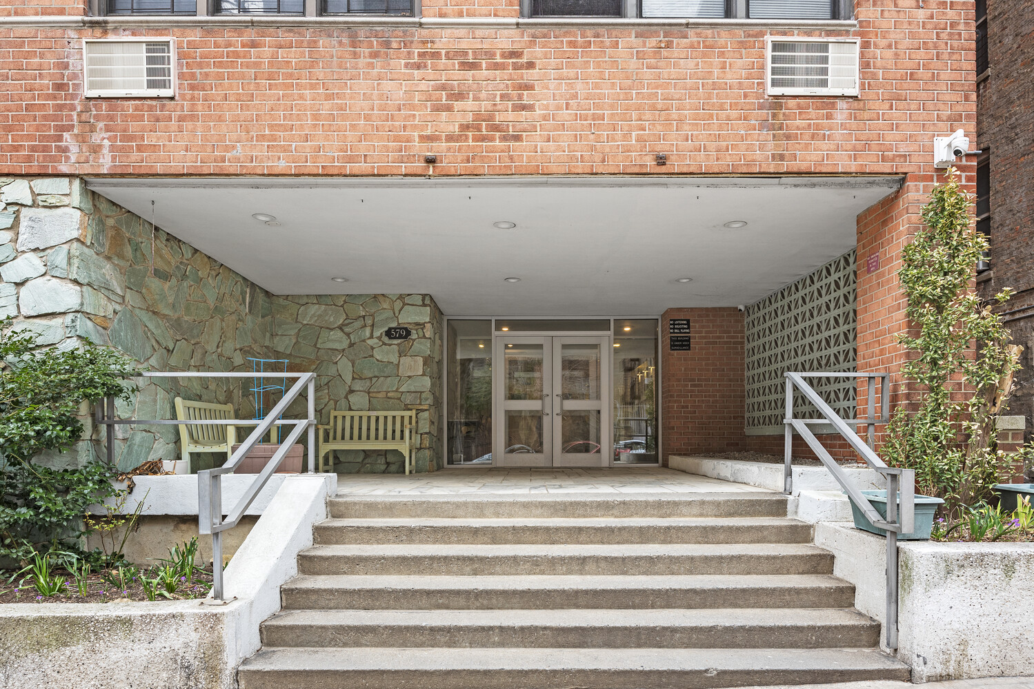 579 West 215th Street, Unit 5A Manhattan, NY 10034 - Photo 2 of 7 a front view of a house with a window