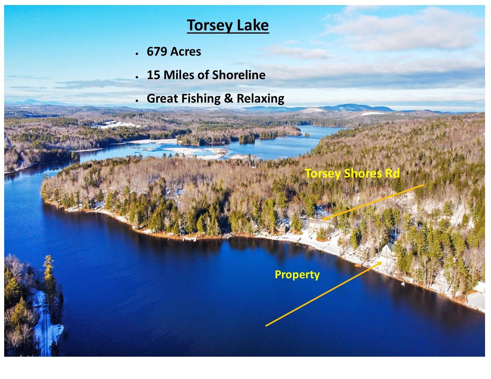 78 Torsey Shores Road Readfield, ME 04355 - Photo 4 of 27 Aerial_Arrow