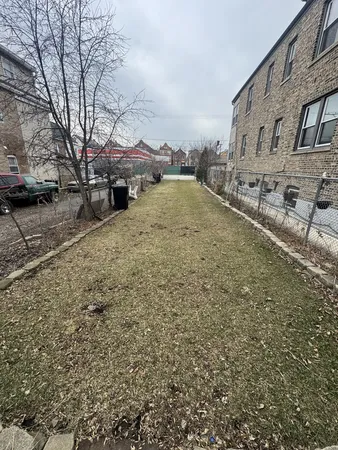 a view of a street with houses